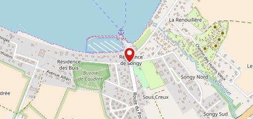 Chalet du port sur la carte