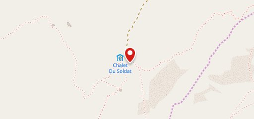 Chalet Du Soldat, Gastlosen, sur la carte