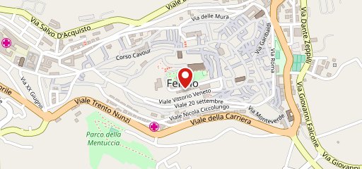 Chalet Girfalco sulla mappa