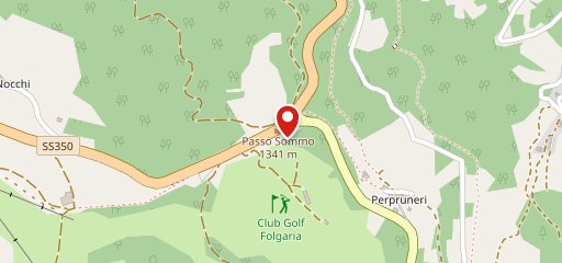 Chalet Passo Sommo sulla mappa