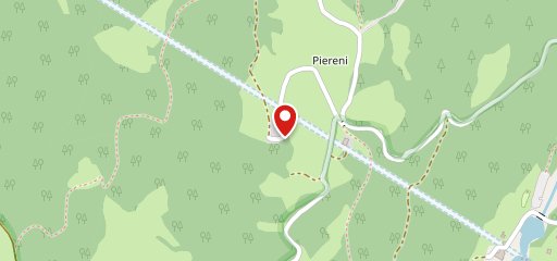 Chalet Ristorante Piereni sur la carte