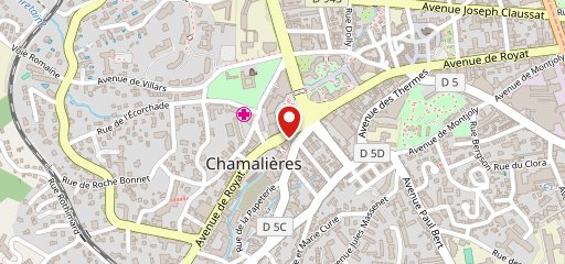 Cham'pizza sur la carte