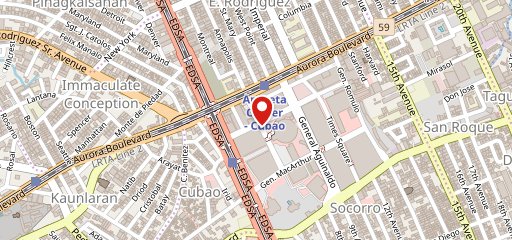 Chowking Araneta Cubao on map