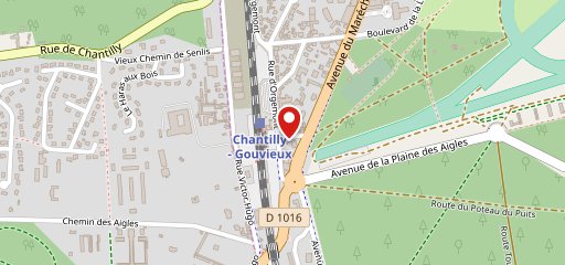 Café de la Gare "Le Chantilly" sur la carte