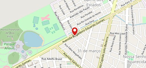 Charlie Alfa Café & Burger no mapa