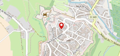 Château de Montreuil - Hôtel & Restaurants - Montreuil sur Mer sur la carte