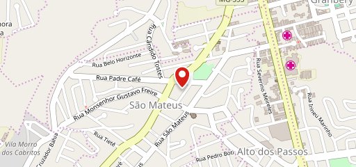 Cheirin Bão Juiz de Fora - Padre Café no mapa