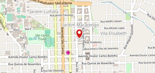 Kafé e Empório São Carlos no mapa