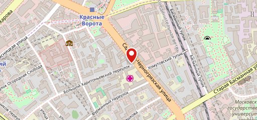 Chestnaya kukhnya sur la carte