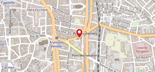 Chez Albertine sur la carte