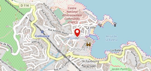 Comptoir Pizza Chez Dom Collioure sur la carte