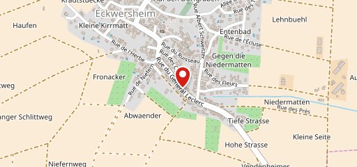 Chez Georgette Eckwersheim sur la carte