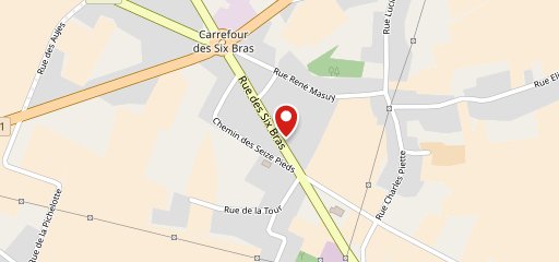 Chez Gilbert sur la carte