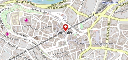 Restaurant Chez H Angoulême sur la carte