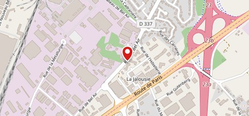 Chez Lizette sur la carte