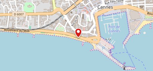 Chez Louise Cannes sur la carte