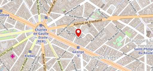 Chez Ly - Champs-Elysées sur la carte