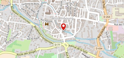 Restaurant Chez Max Wissembourg France sur la carte