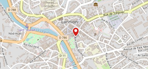 LA MAISON DU BURGER LANNION sur la carte