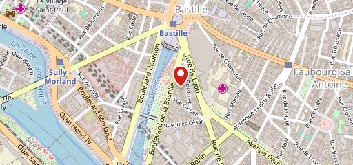 Chez Papa Bastille Resto& Bistro sur la carte