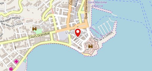 Chez Paulo Ajaccio sur la carte