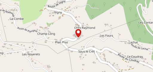 Chez Raymond sur la carte