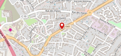 Chez Sylvain sur la carte