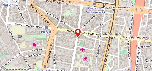 Boucherie Cacher Chez Victor Berbeche sur la carte