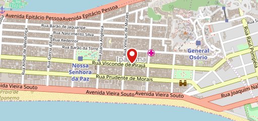 Chez Vinicio - Ipanema branch no mapa