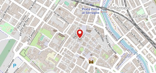 Chez Vous Cafè Prato sulla mappa