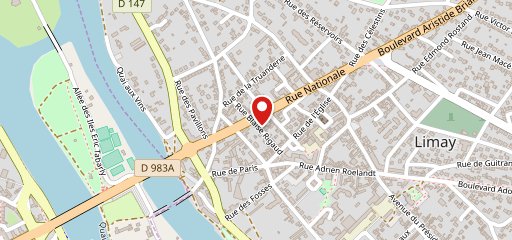 Bar Tabac Brasserie le Pont de Limay CBD shop Vape Shop RATP sur la carte