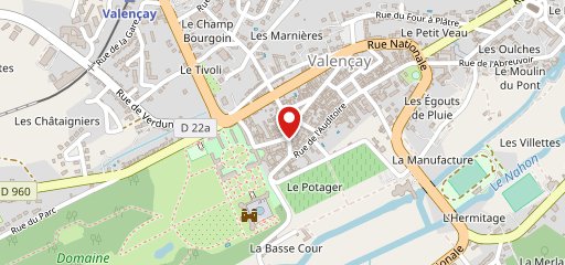 Chichery sur la carte