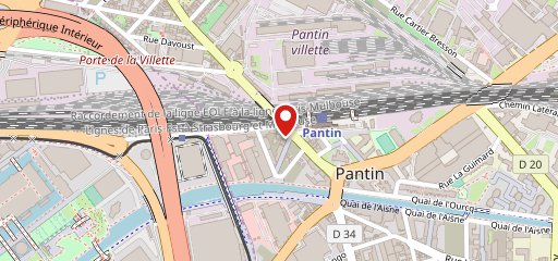 CHICKEN’S KING (pantin) sur la carte