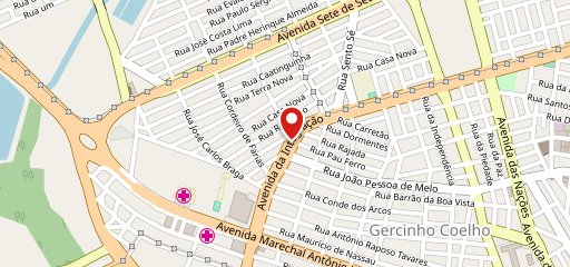 Chico's Burger & Beer no mapa