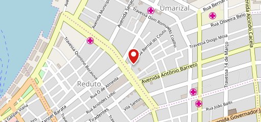 Kintai Sushi Belém no mapa