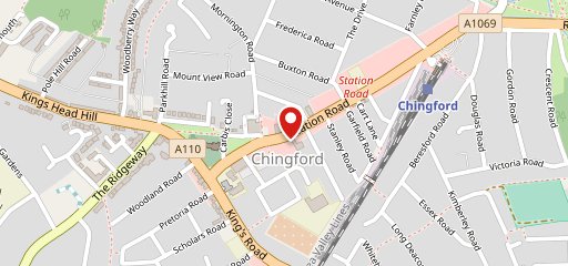 Chingford Chinese Take Away on map