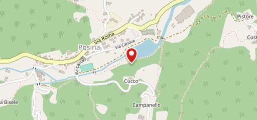 Campo Base Ristorante al Lago di Posina sulla mappa