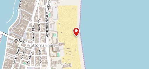 Chiosco Astoria Beach sulla mappa