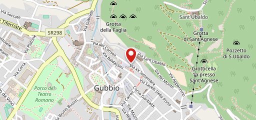 Chiosco Giardini del Voltone sulla mappa