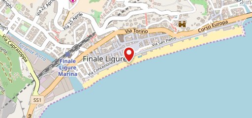 Chiosco bar zuleika sulla mappa