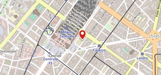 Chiosco della stazione sulla mappa