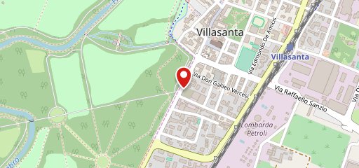 Chiosco di Villasanta sulla mappa