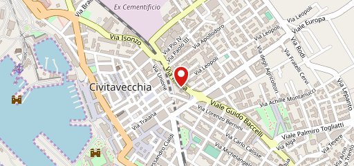 Chiosco Roma sulla mappa