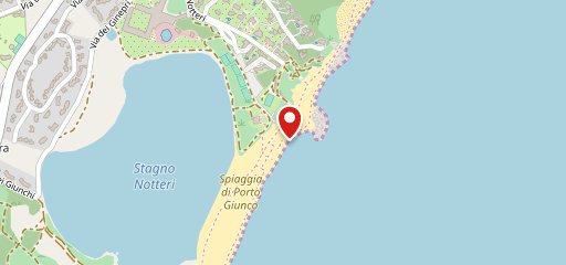 Chiosco spiaggia Timi Ama sulla mappa