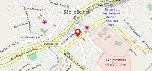 Chiquinho Sorvetes São João del Rei en el mapa