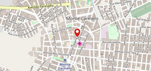 Chiquinho Sorvetes de Monte Carmelo no mapa