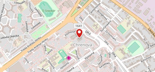 Chlebáreň- Chrenová sur la carte