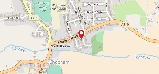 Chobham Takeaway on map