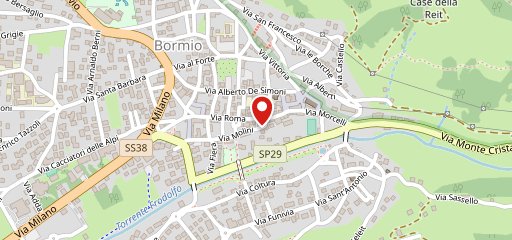 Chocobormio Bormio sulla mappa