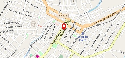 Chocolateria e Cafetaria Crato no mapa